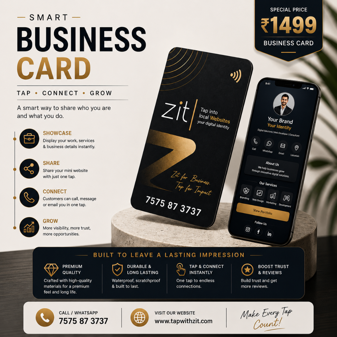Digital Visiting Card view 1